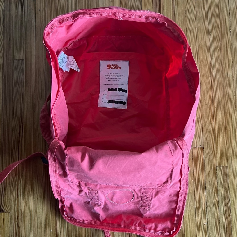 Fjallraven Kanken Backpack - Pink - Picture 6 of 7